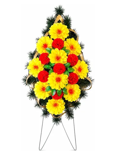 Coroană funerară V-01, varianta 1