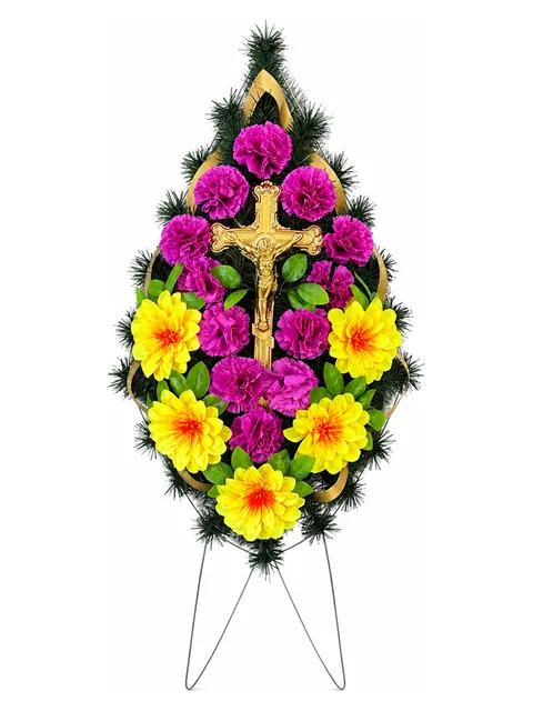 Coroană funerară V-01, varianta 2