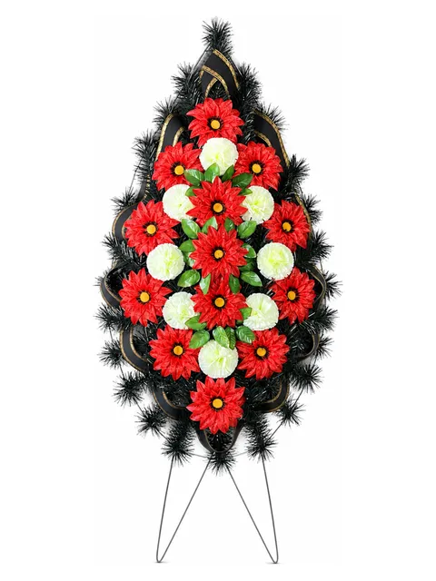 Coroană funerară V-04, varianta 1