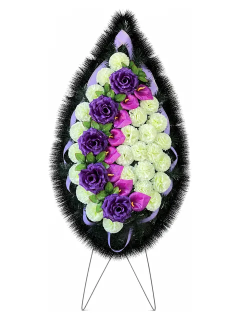 Coroană funerară V-08, varianta 3