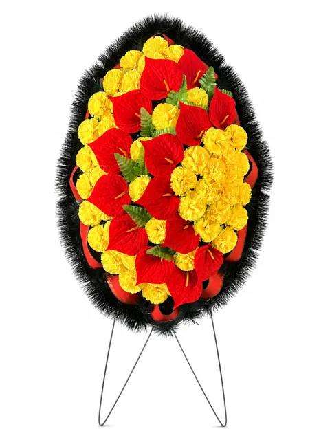 Coroană funerară V-09, varianta 1