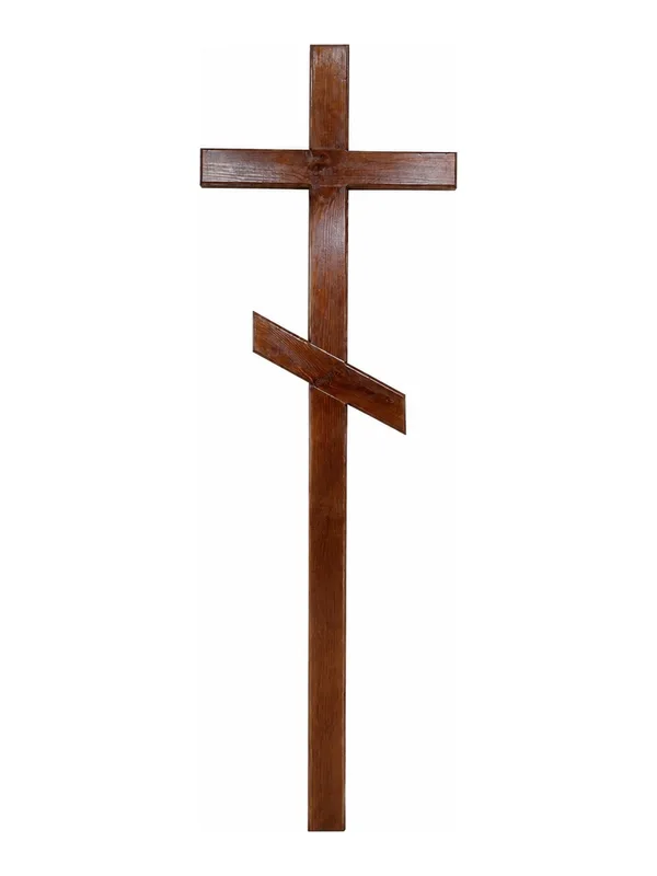 Cruce funerară, lemn, model C-12